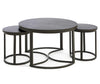 Broyhill Capilano Nested Patio Coffee & Drum Side Table Set