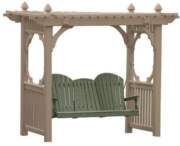 Furniture Barn USA Vinyl CLAY Classic Porch Swing Stand