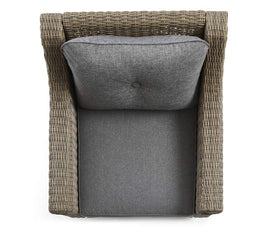 Broyhill Patio Cushioned Swivel All-Weather Wicker Glider