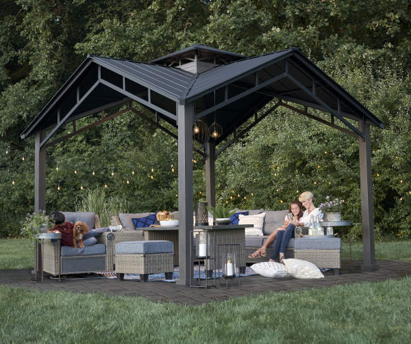 Broyhill Hard Top Pavilion, (12' x 12')