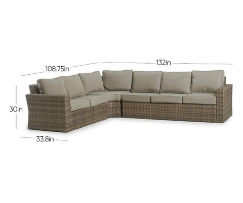 Image of Broyhill Eagle Brooke Sectional